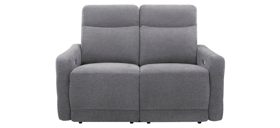 Yardley Chenille Power Loveseat with Power Headrest and Lay Flat