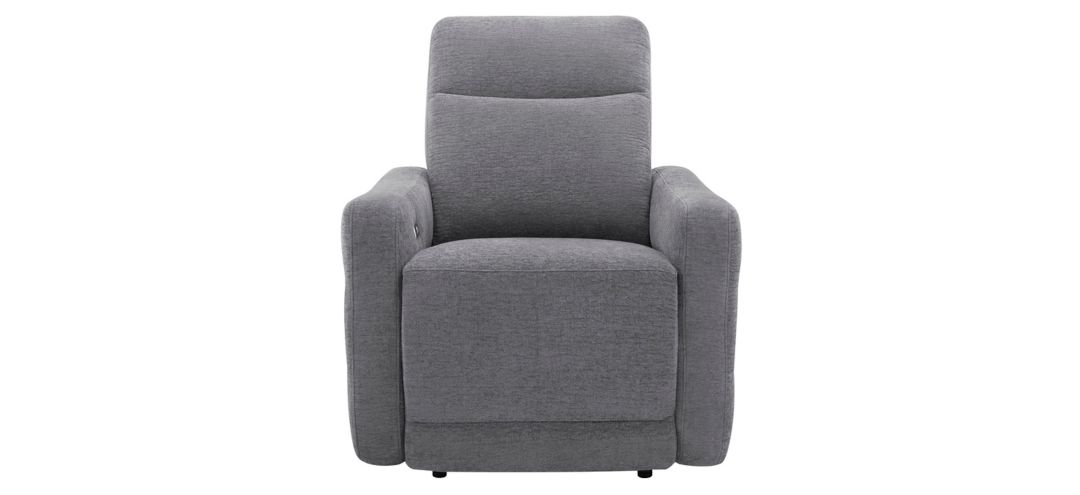 Yardley Chenille Power Recliner with Power Headrest and Lay Flat