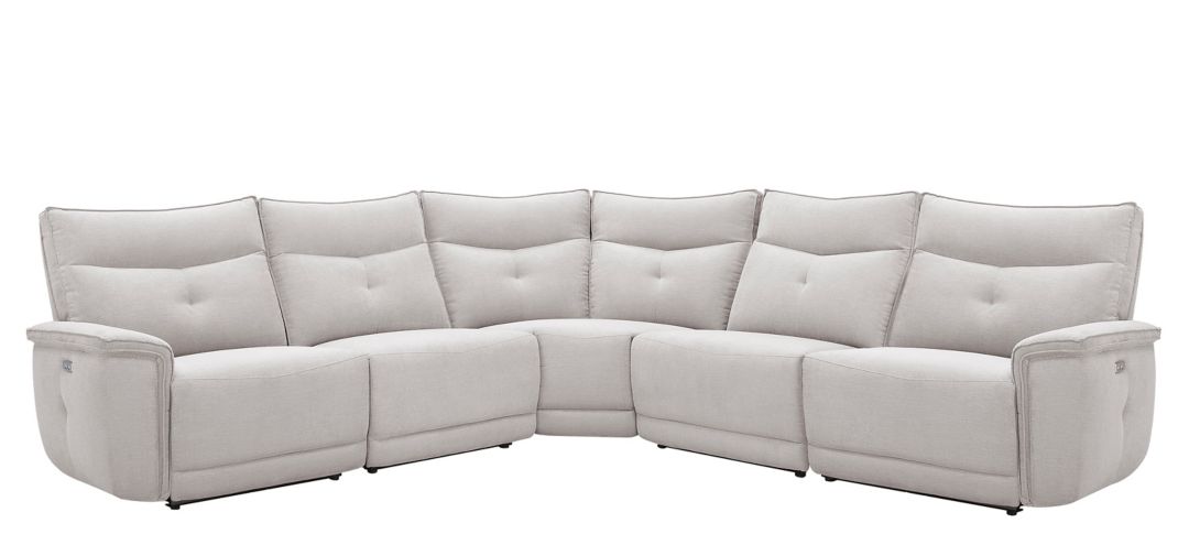 Graceland 5-pc. Sectional Sofa w/Power Headrest