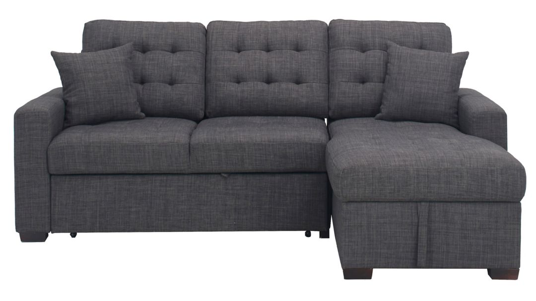 Brynn 2-pc Sofa Chaise W/ Pop Up Sleeper And Storage