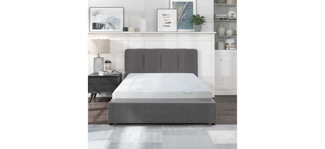 483285460 Neleh 10 Copper-Infused Memory Foam Mattress sku 483285460