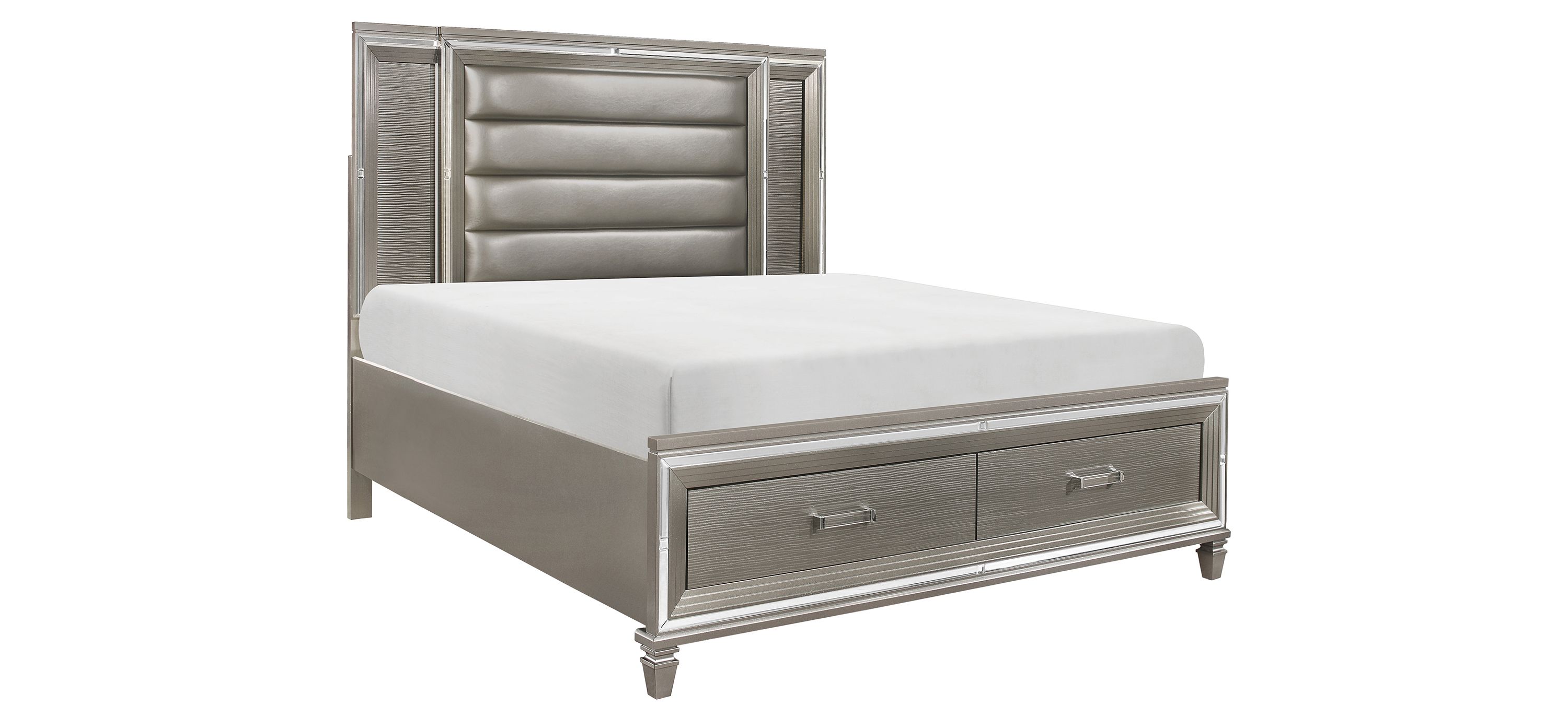 Selena Platform Storage Bed