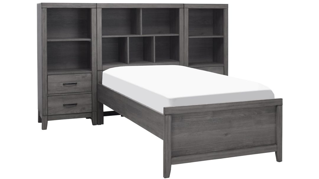 594020427 Piper Bed W/2 Tower Night Stands sku 594020427