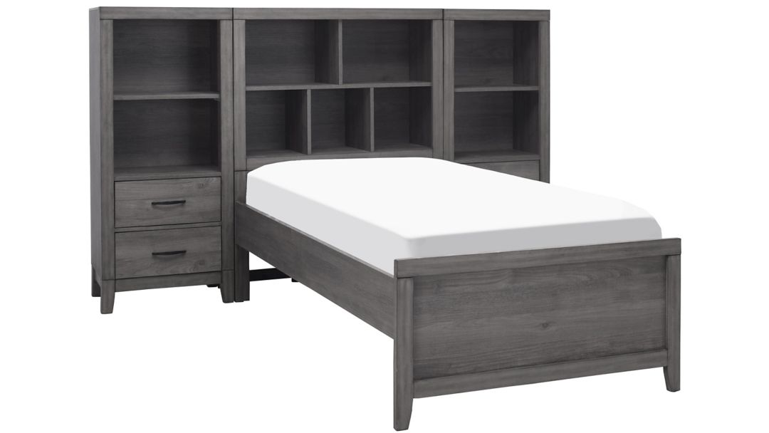 598020421 Piper Bed w/2 Tower Night Stands sku 598020421