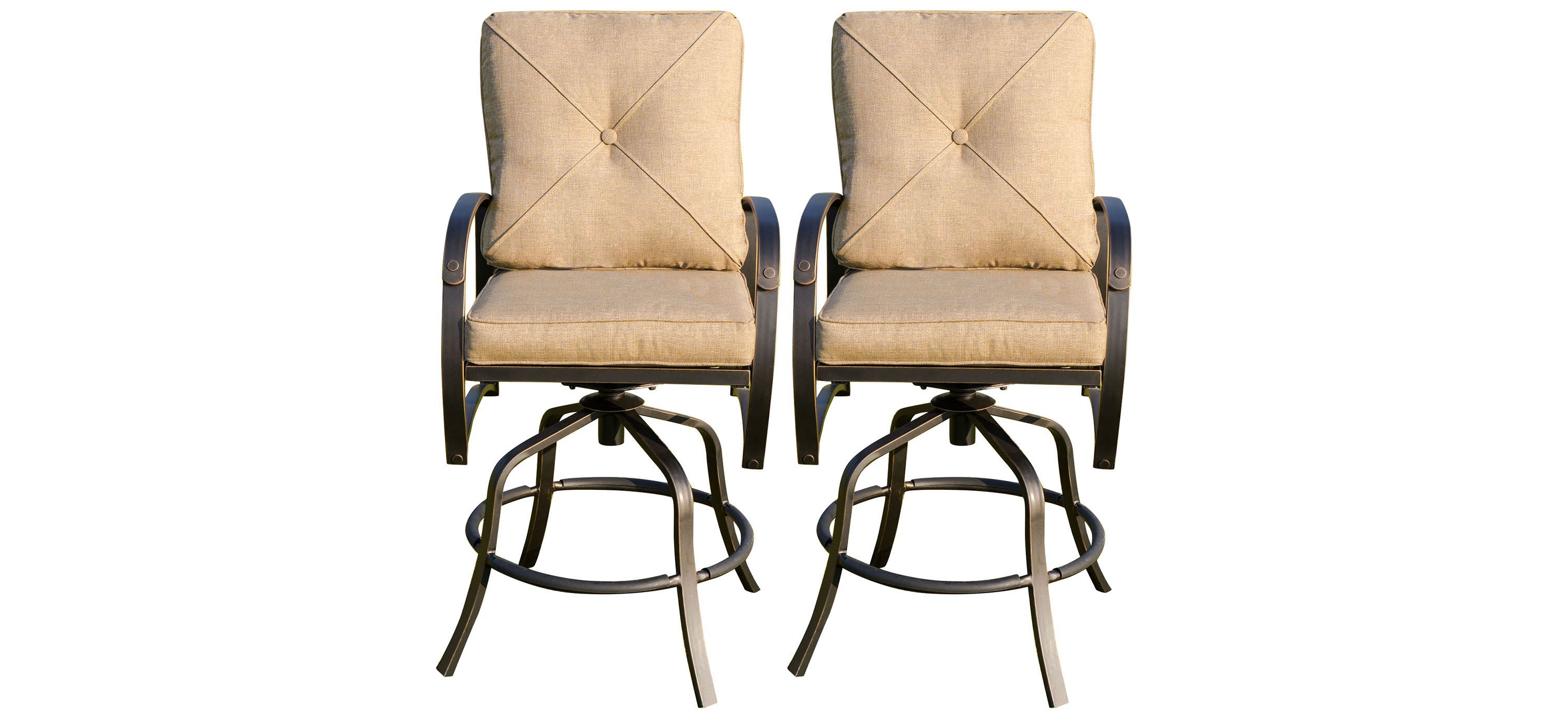 Valencia Outdoor Bar Stool - Set of 2