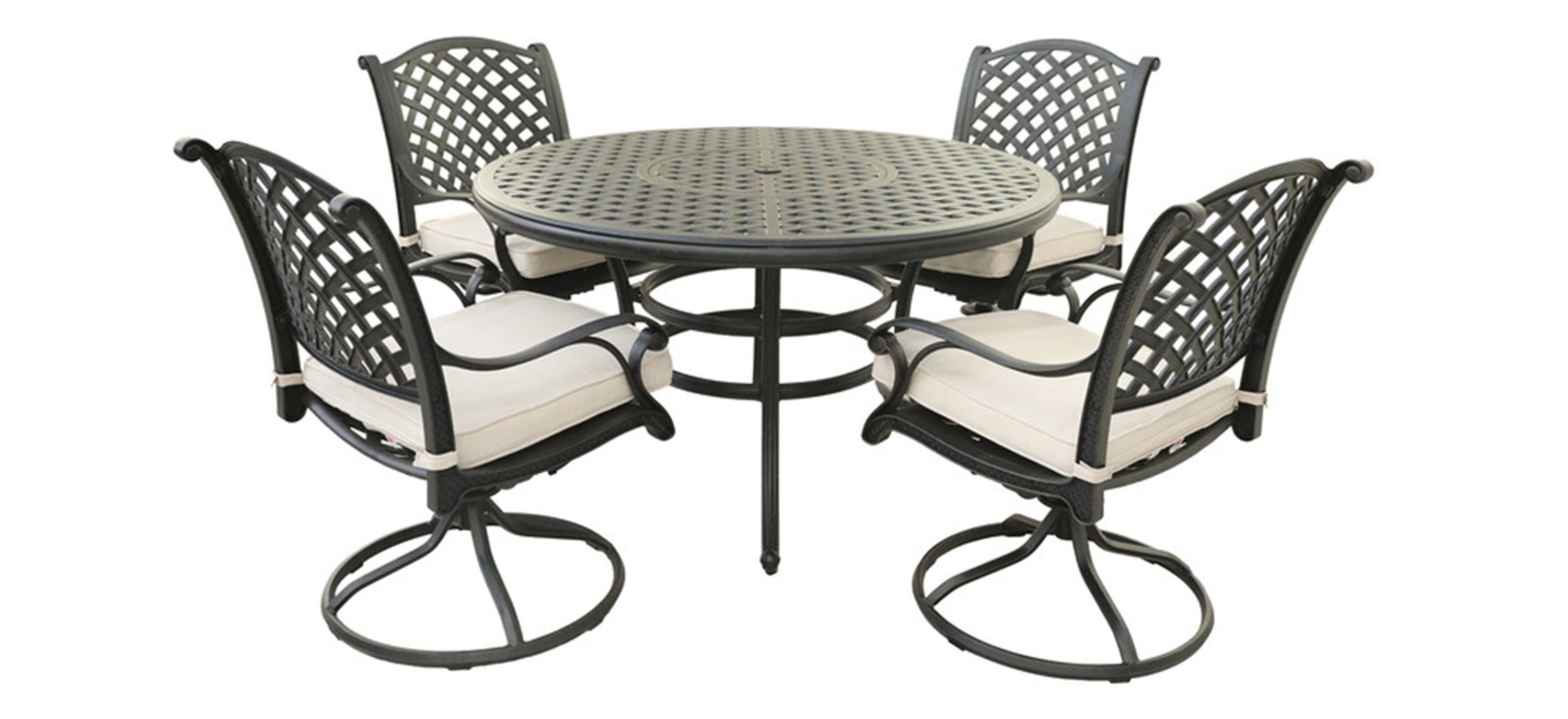 Castle Rock Outdoor 5-pc. Round Dining