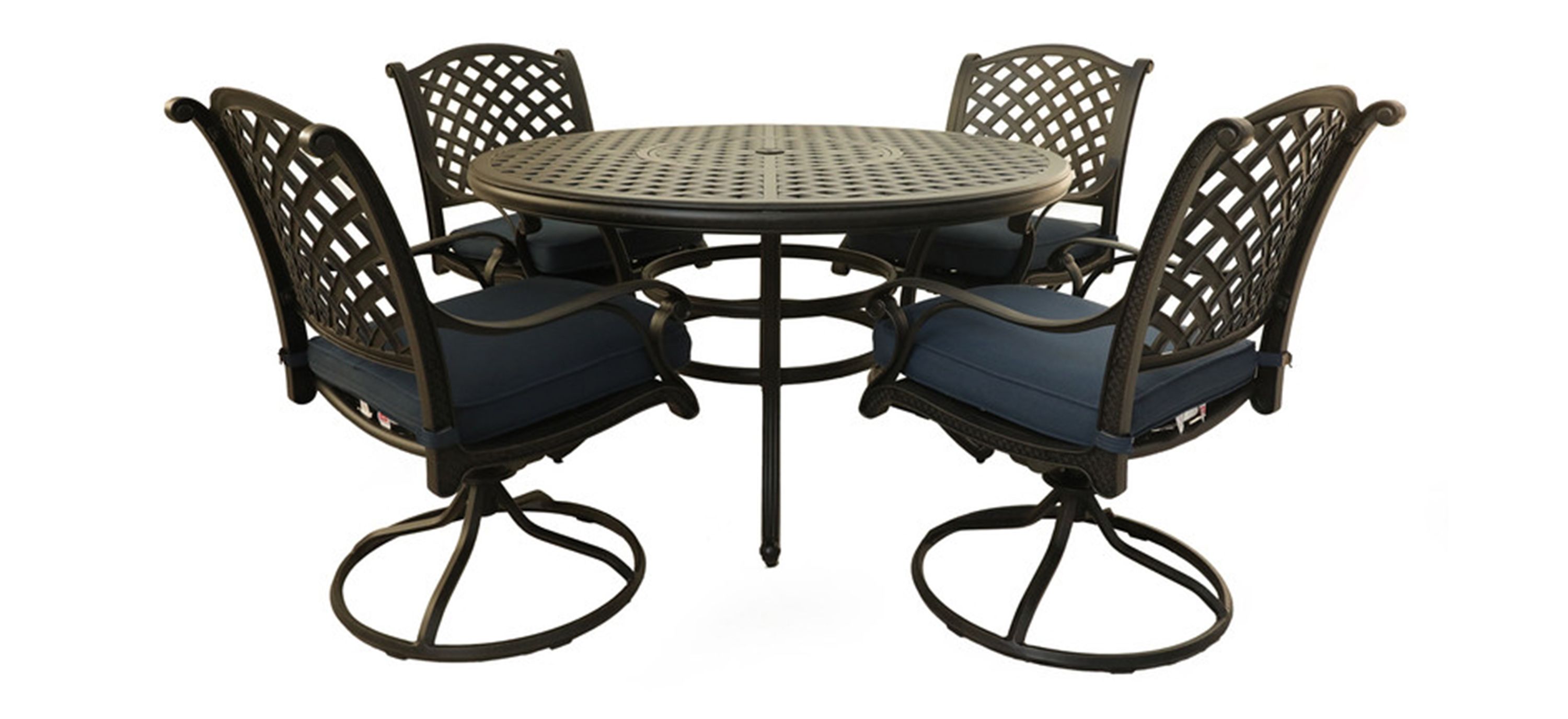 Castle Rock Outdoor 5-pc. Round Dining Set