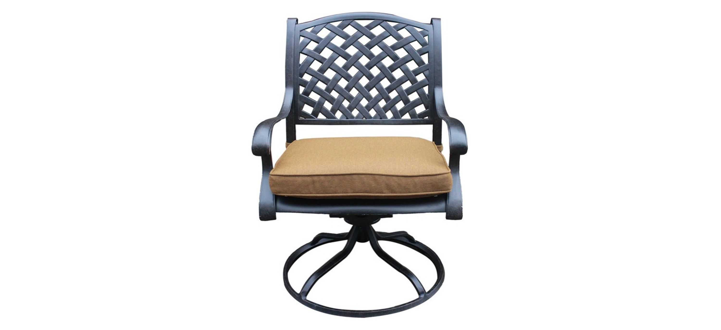 Castle Rock Outdoor Dining Swivel Rocker