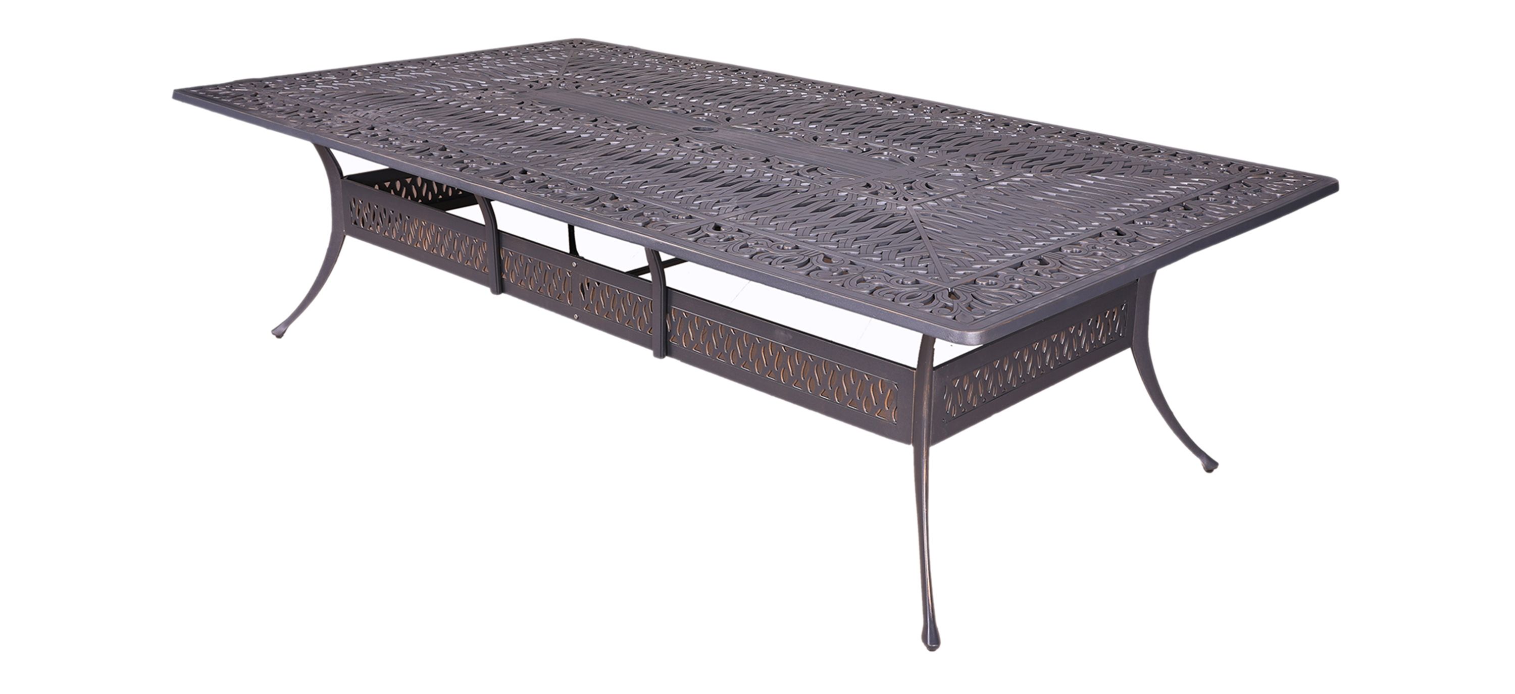 Geneva Large Outdoor Recangle Dining Table
