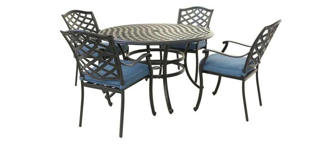 243277793 Halston Outdoor 5-pc. Round Dining Set sku 243277793