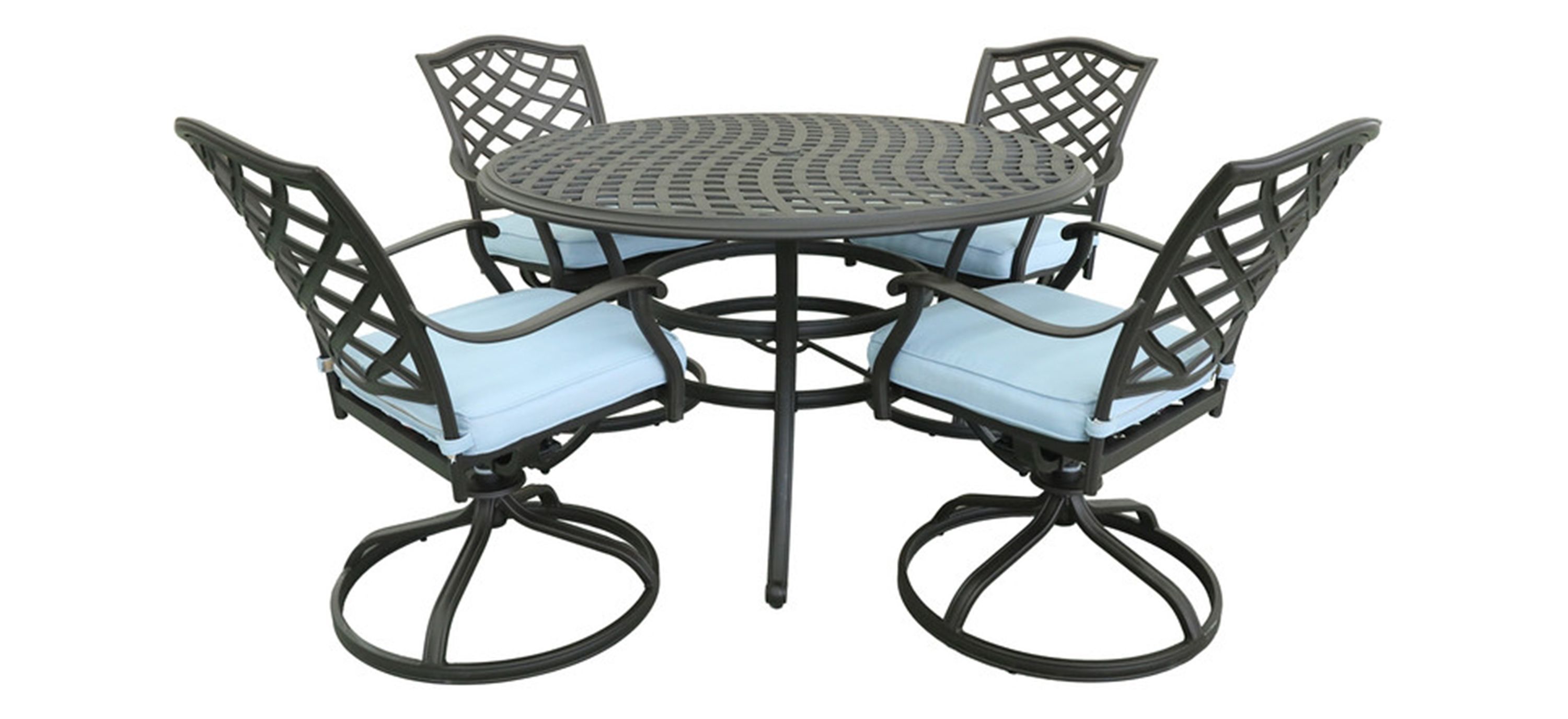 Halston Outdoor 5-pc. Round Dining Set