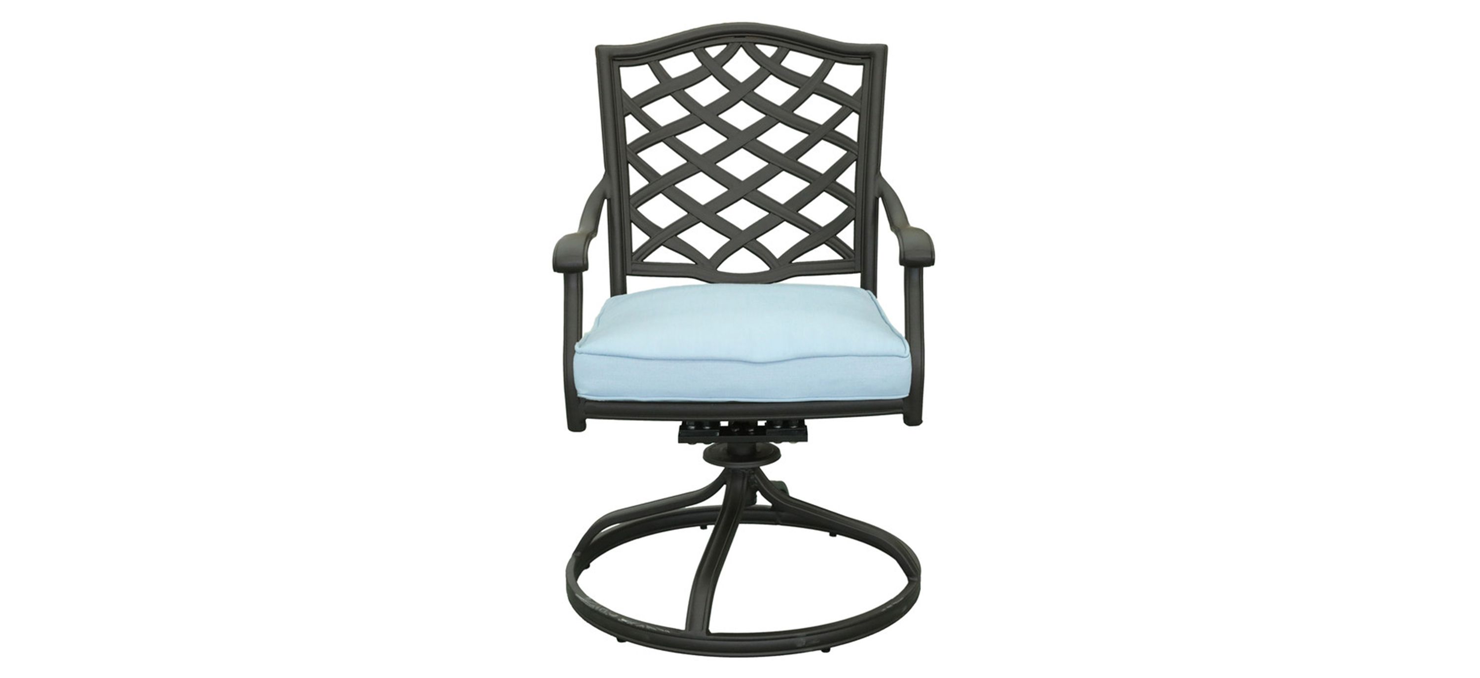 Halston Outdoor Dining Swivel Chair