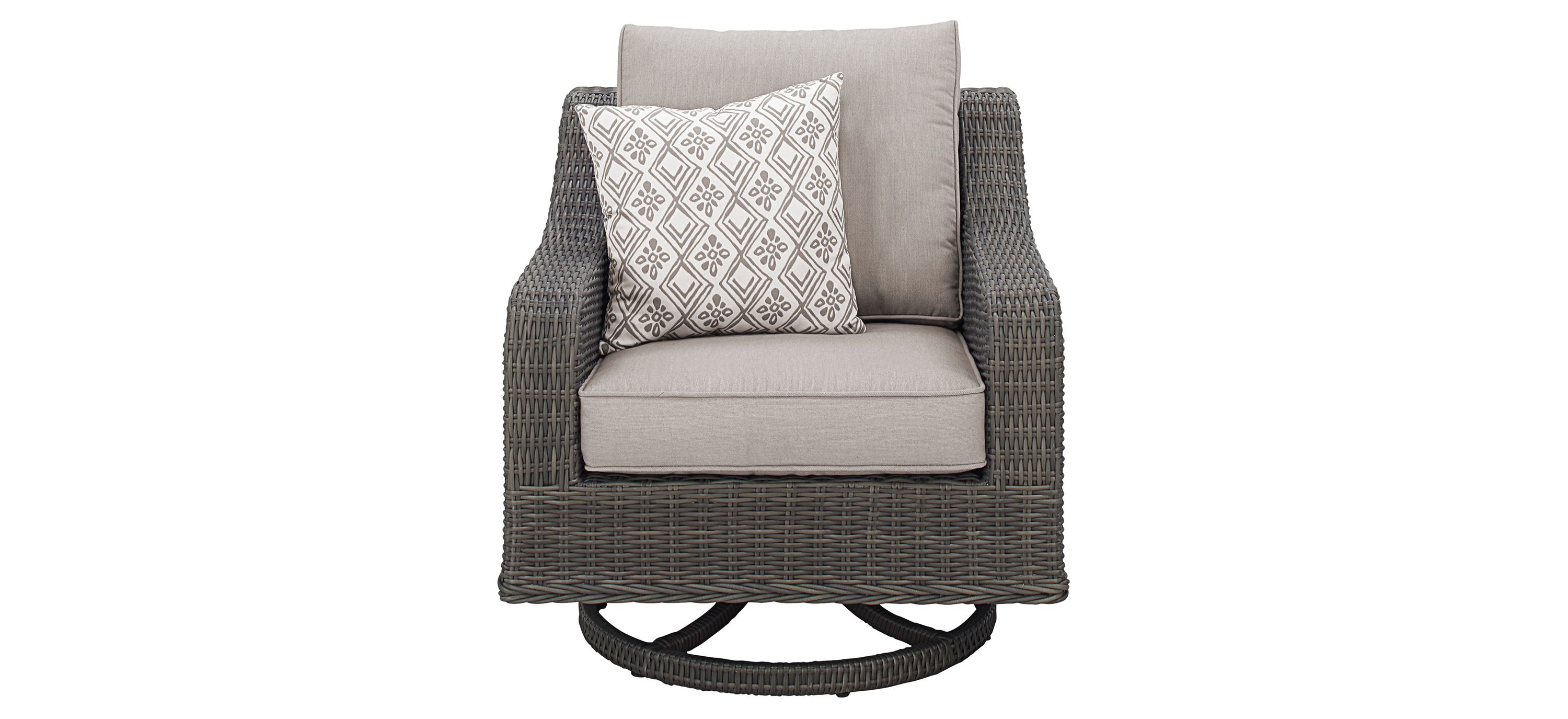 Savannah Swivel Club Chair with Cushion