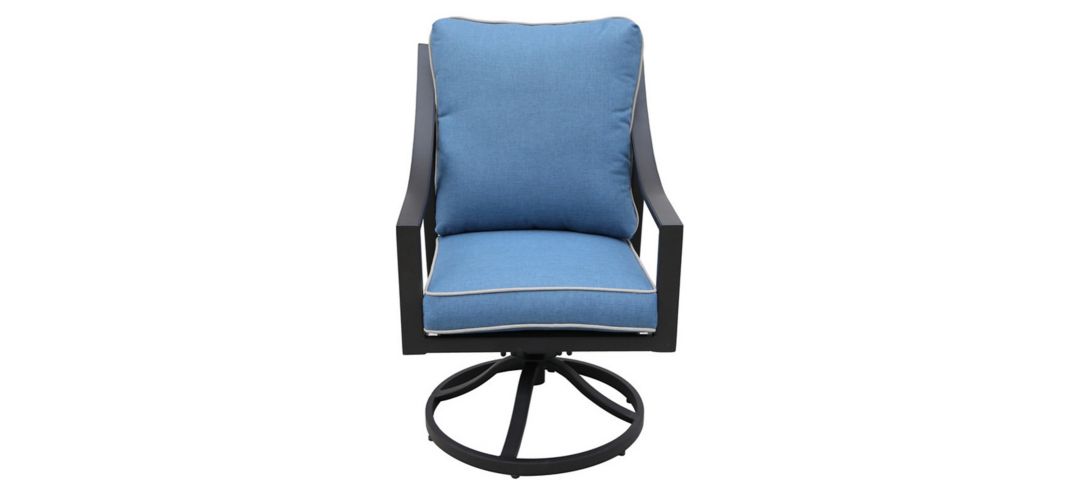 247287699 Genoa Outdoor Dining Swivel Chair - Set of 2 sku 247287699