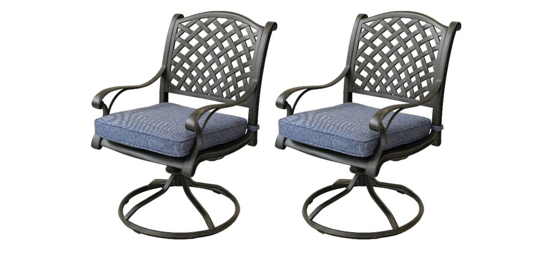 297121150 Castle Rock Outdoor Swivel Rocker Dining Chair, Se sku 297121150