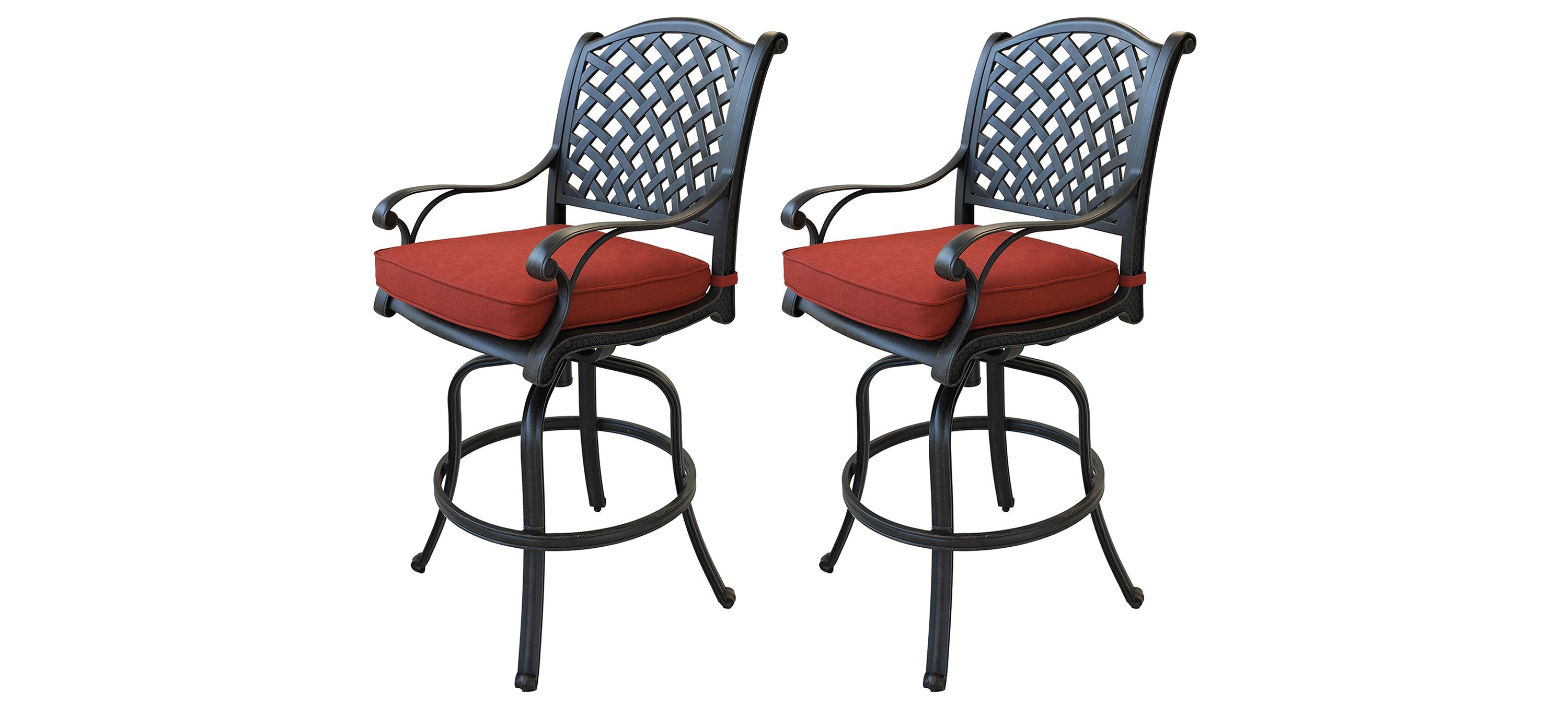 Castle Rock Outdoor Bar Stool, Set of 2