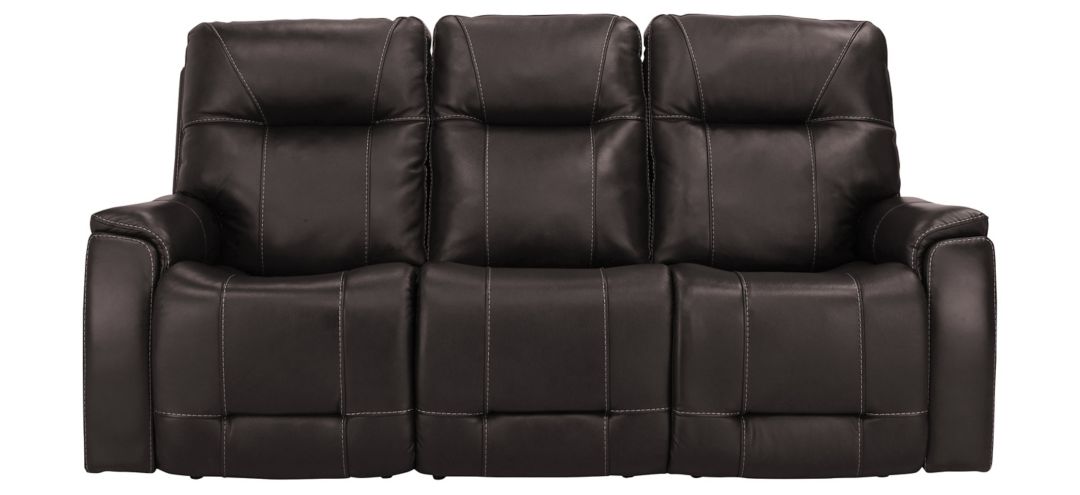 202047610 Barnett Leather Layflat Power Sofa w/ Power Headre sku 202047610