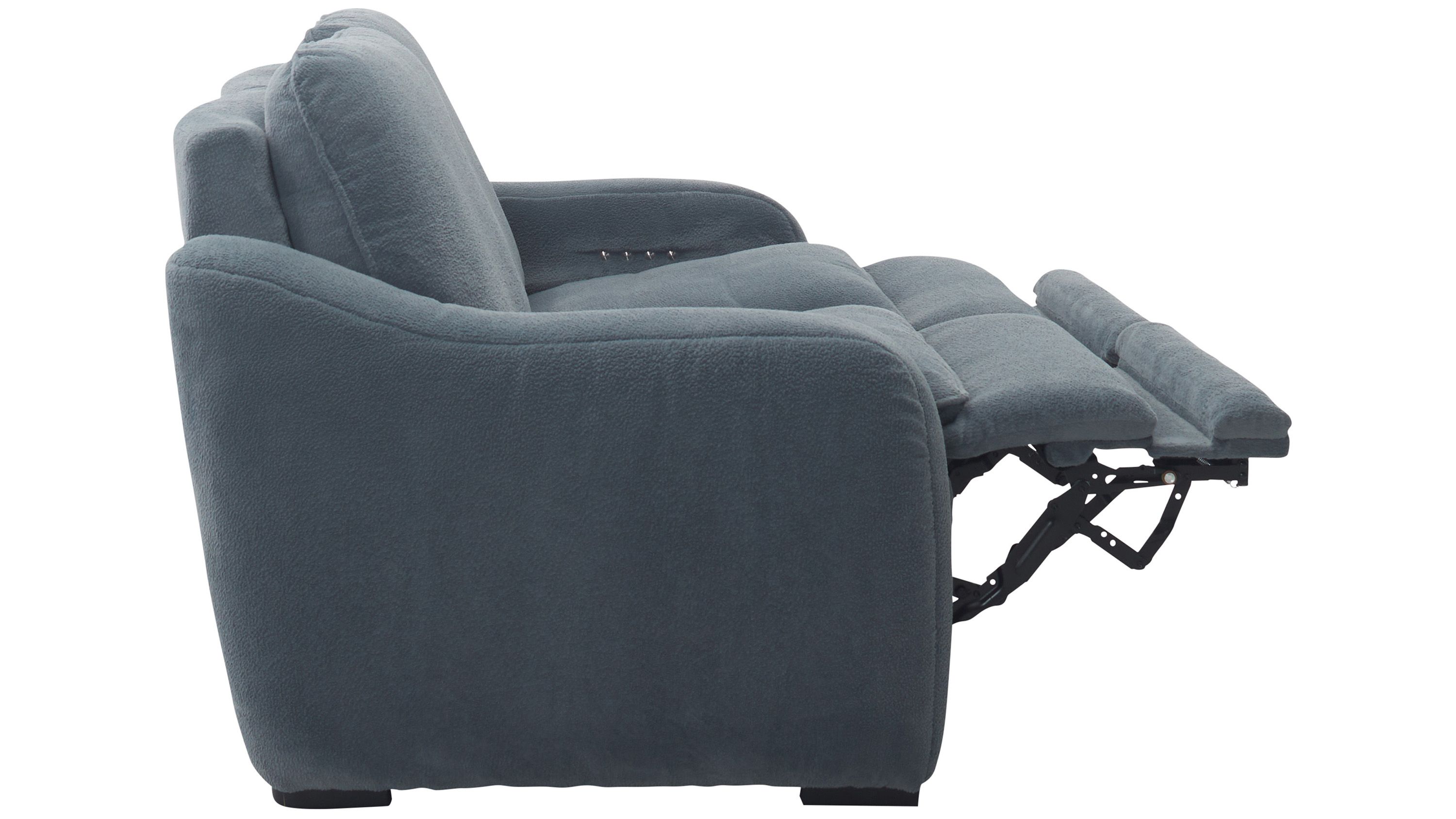 Celine Power Loveseat w/ Power Headrest | Raymour & Flanigan