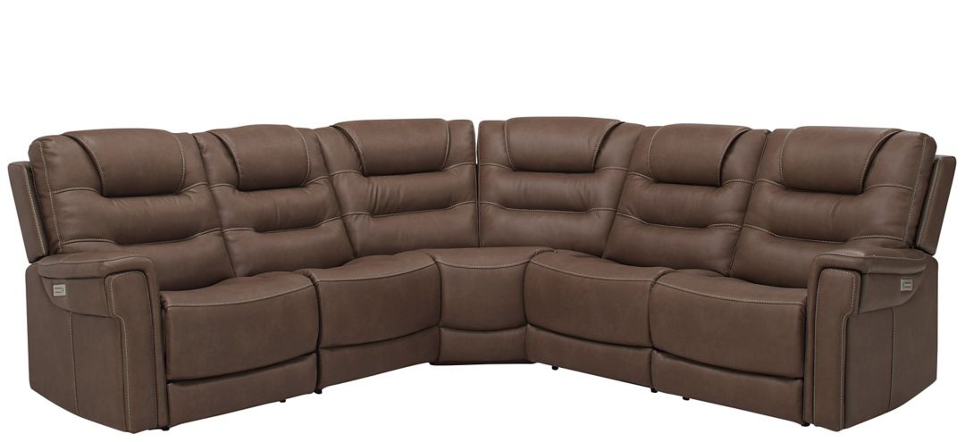 297067956 Danbury 5-pc. Power Sectional w/ Power Headrest an sku 297067956