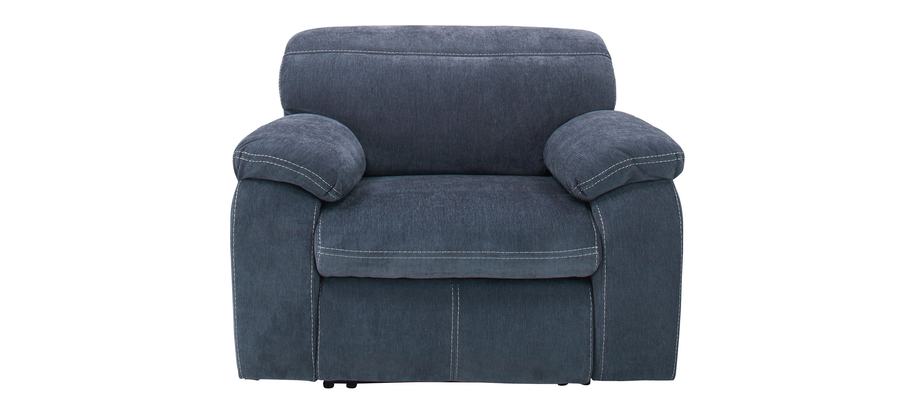 Enbright Microfiber Power Recliner w/ Ratchet Headrest