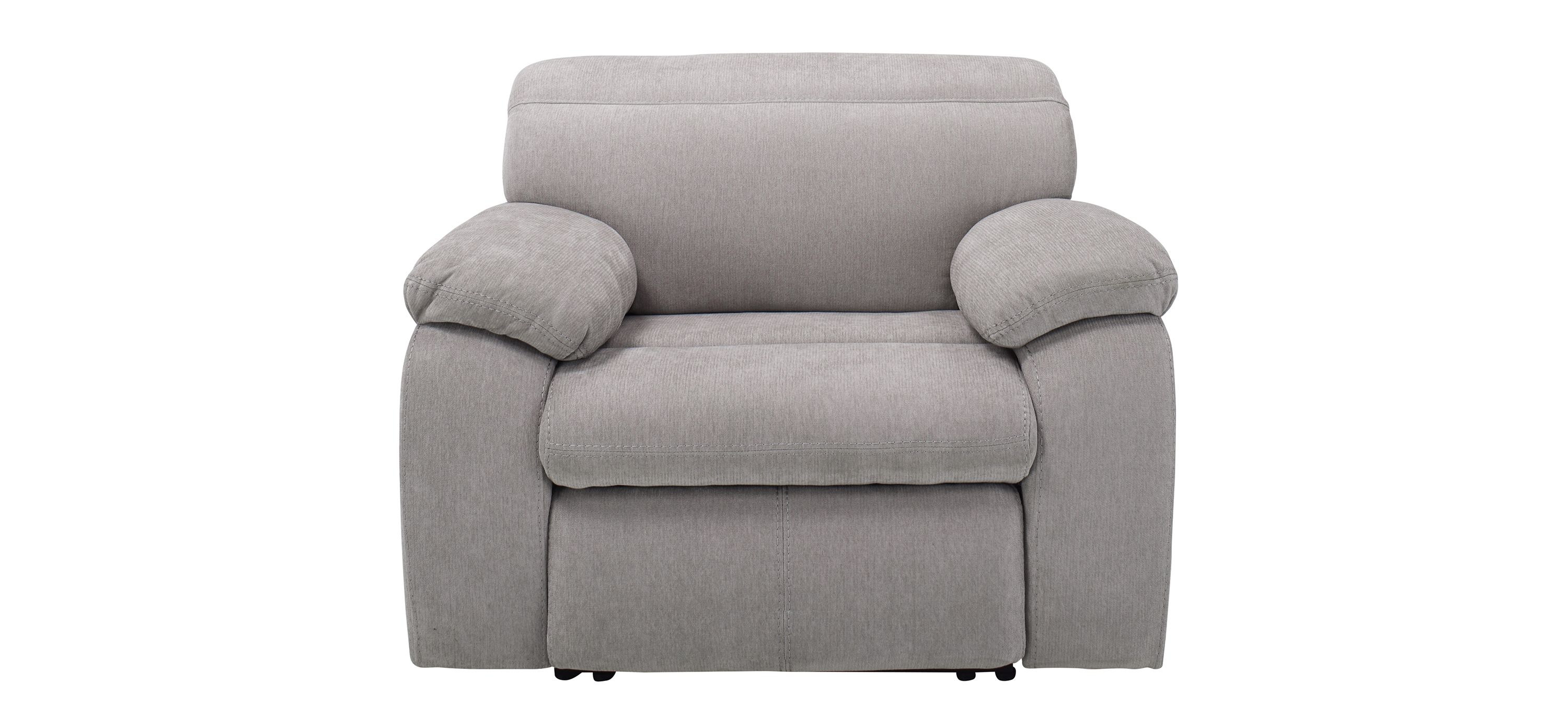 Enbright Microfiber Power Recliner w/ Ratchet Headrest