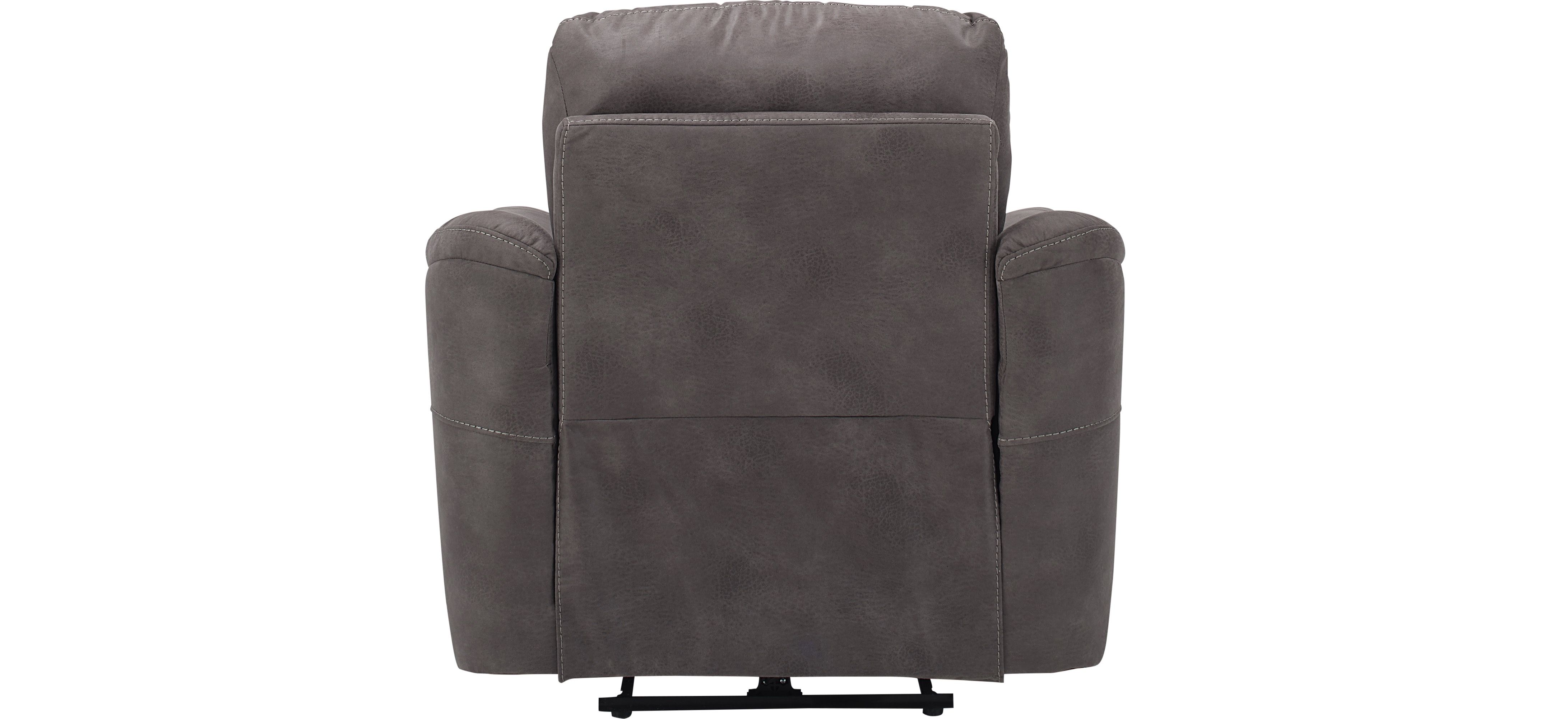 Rockland Microfiber Power Recliner | Raymour & Flanigan