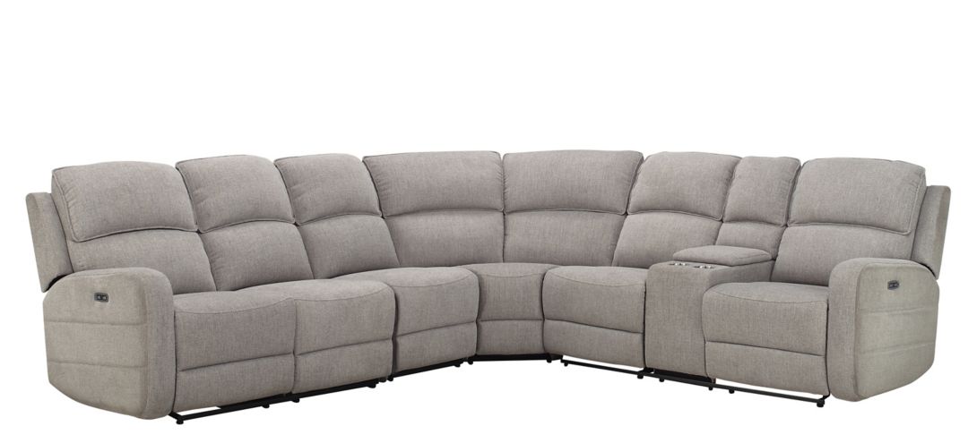 Everitt Chenille 4-pc. Power Sectional