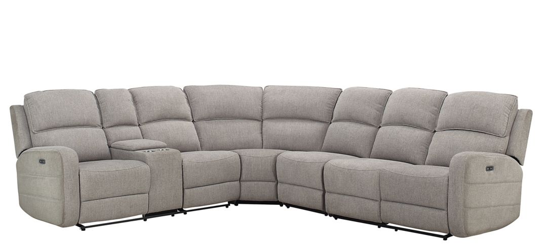 Everitt Chenille 4-pc. Power Sectional