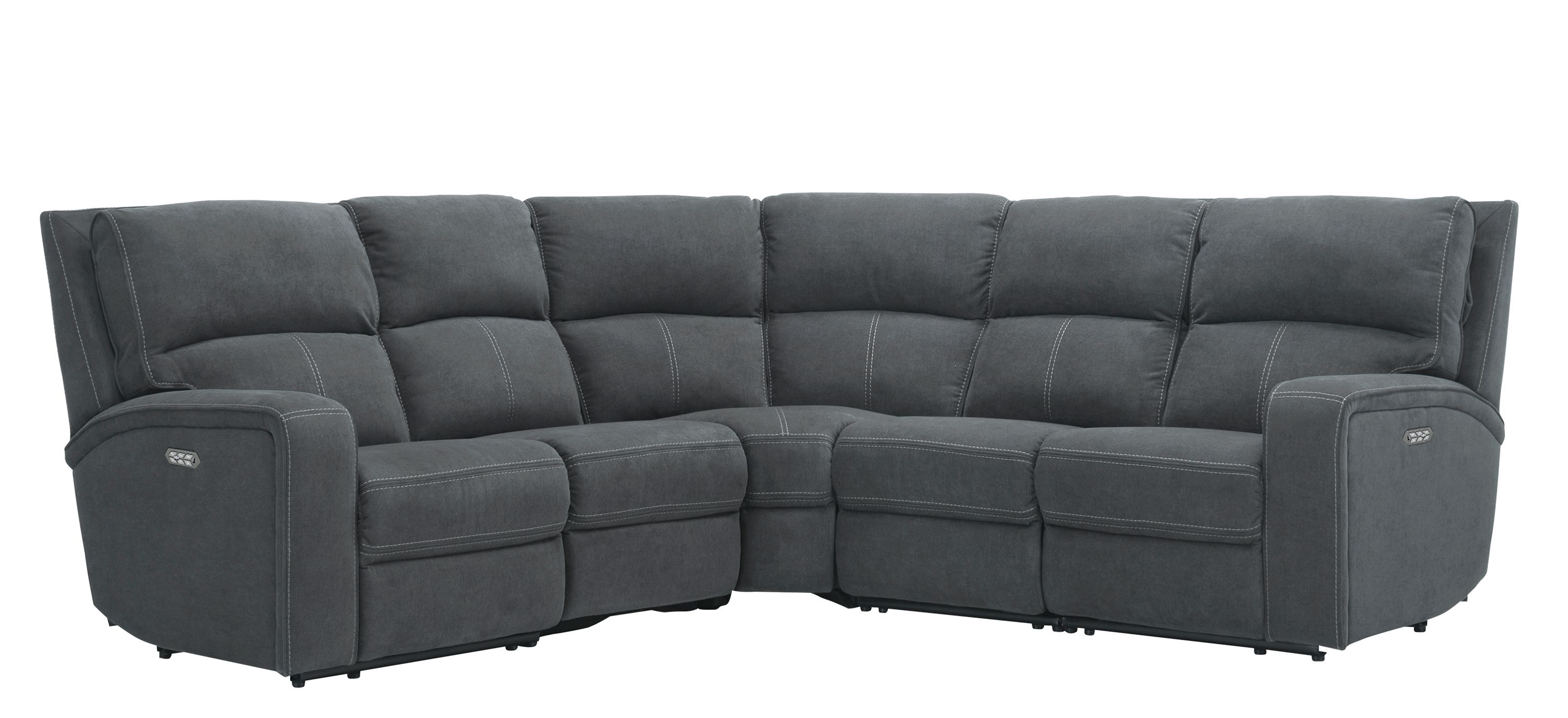 Ian 5-pc. Power Sectional w/ Power Headrest & Lumbar