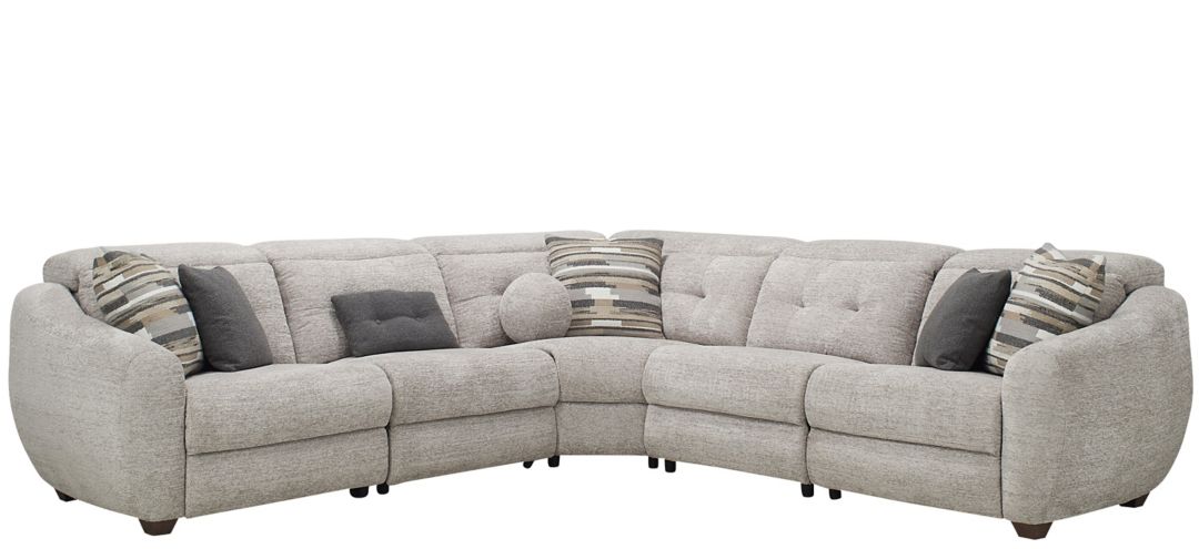 Carson 5-pc. Dual Power Reclining Sectional