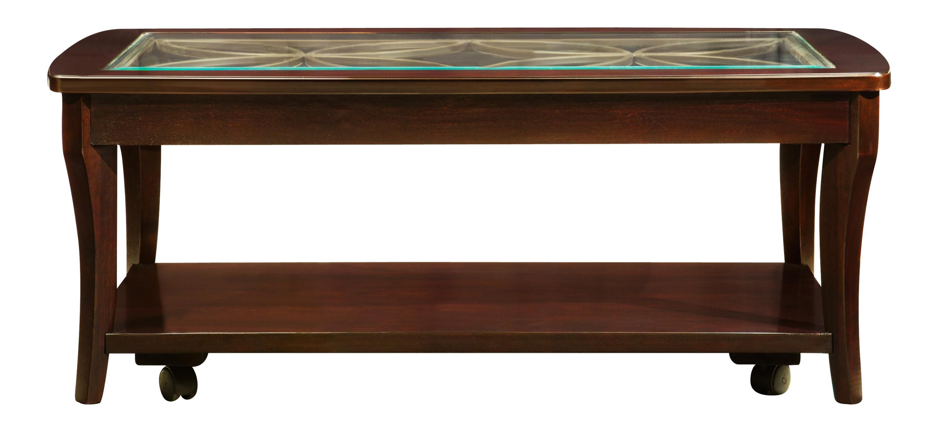 Annandale Rectangular Glass Coffee Table