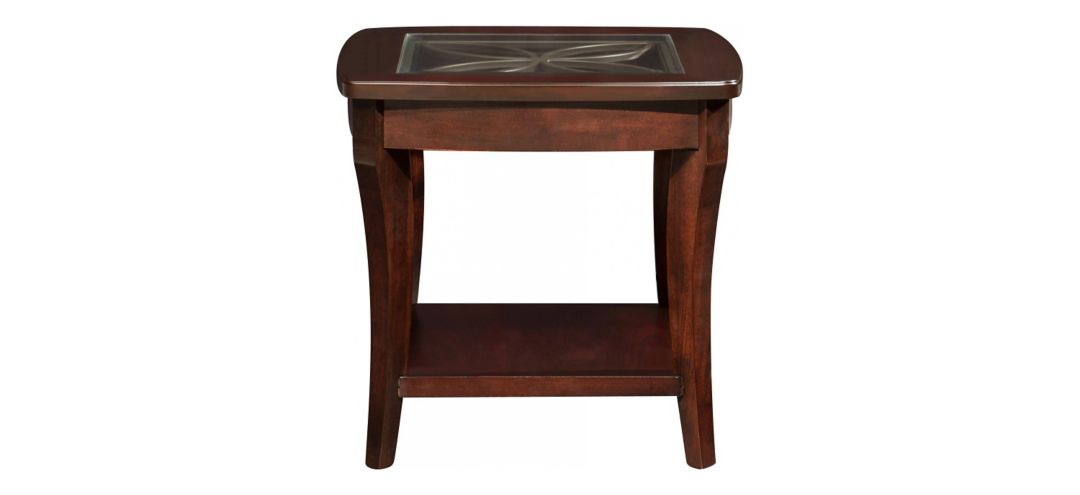 Annandale Square Glass End Table