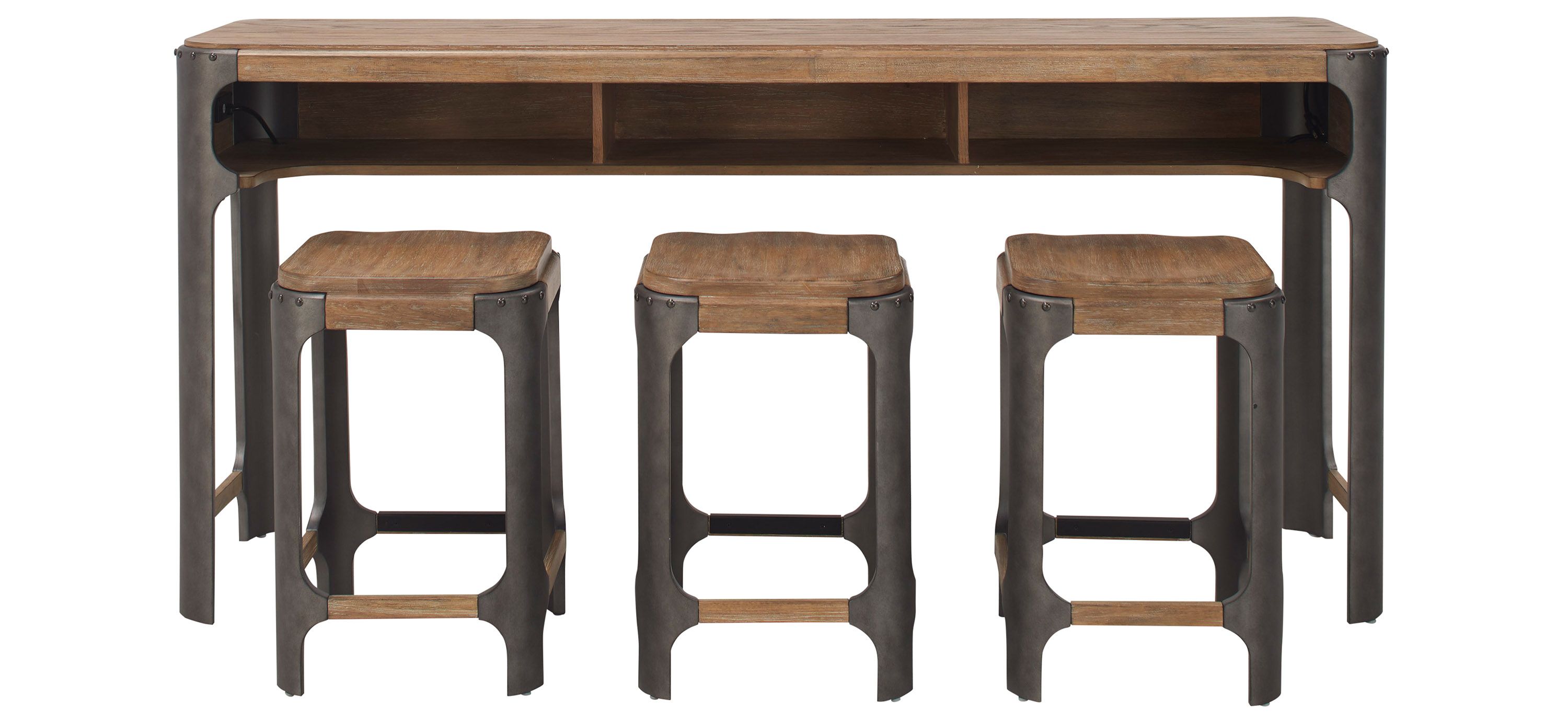 Tuffeto Sofa Table w/3 Stools