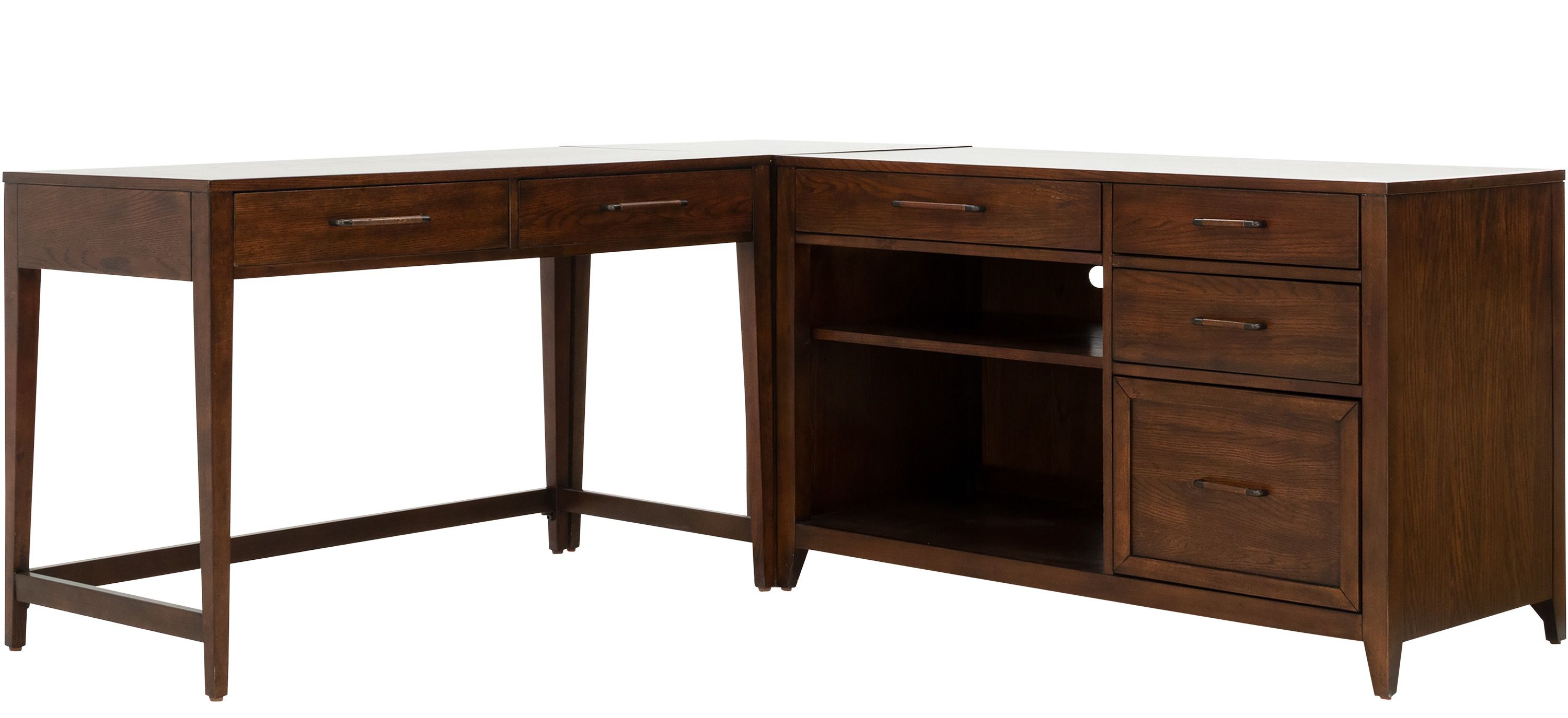 Levinson 3-pc. L-Shaped Writing Desk