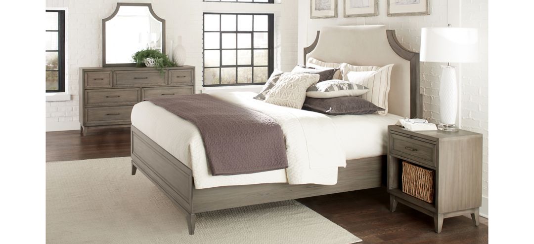 595046105 Vogue 4-pc. Upholstered Bedroom Set with Open Nigh sku 595046105