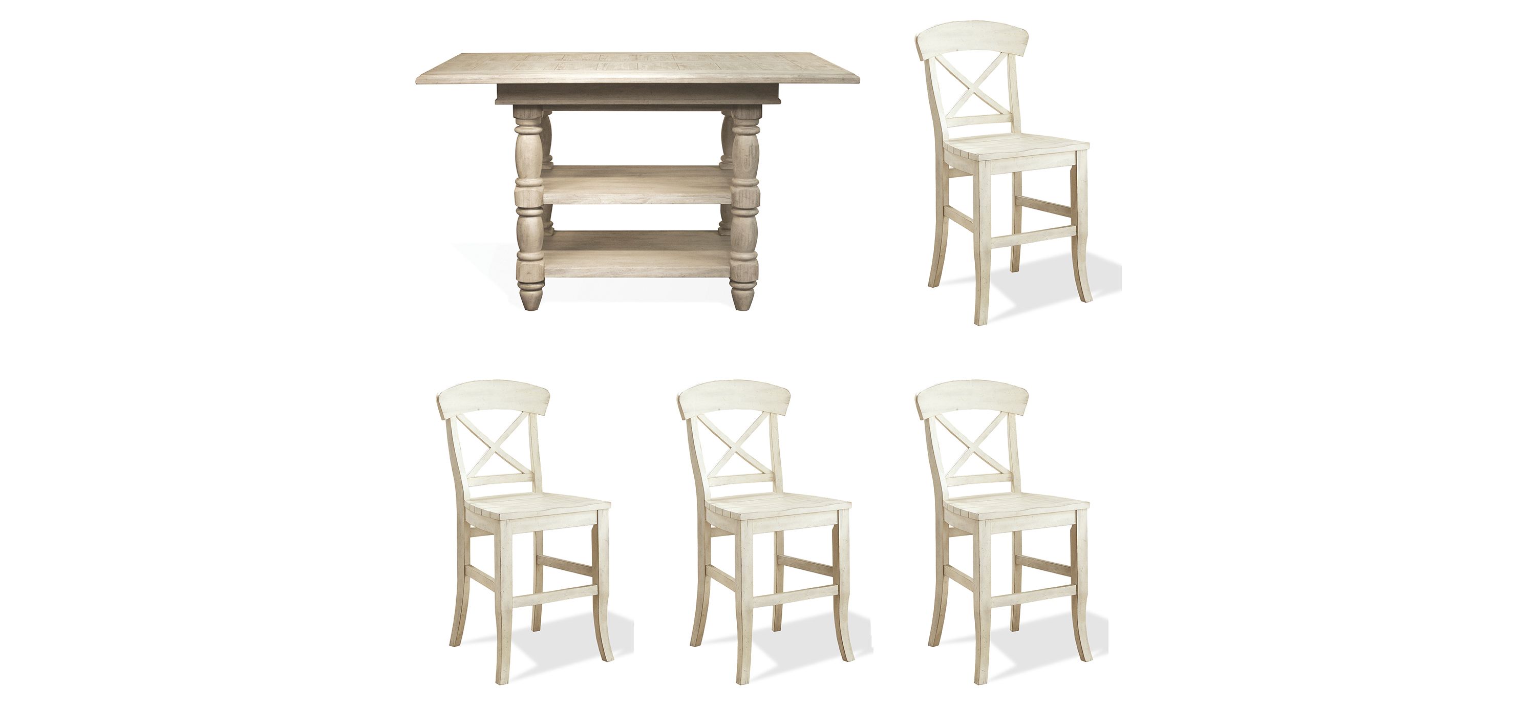 Regan 5-pc. Counter-Height Dining Set