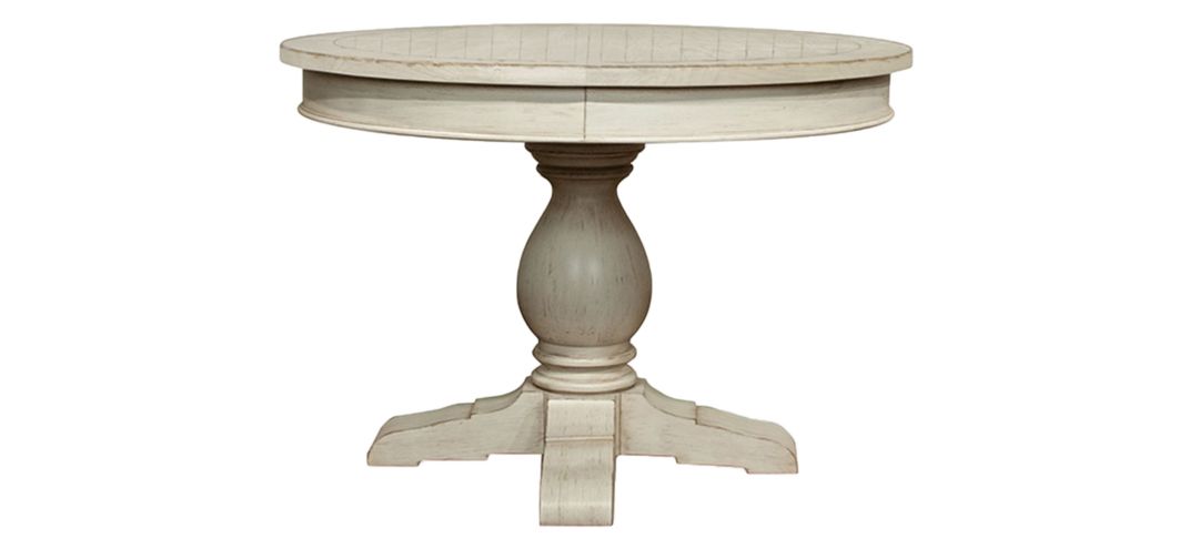 Aberdeen Round Dining Table w/ Leaf