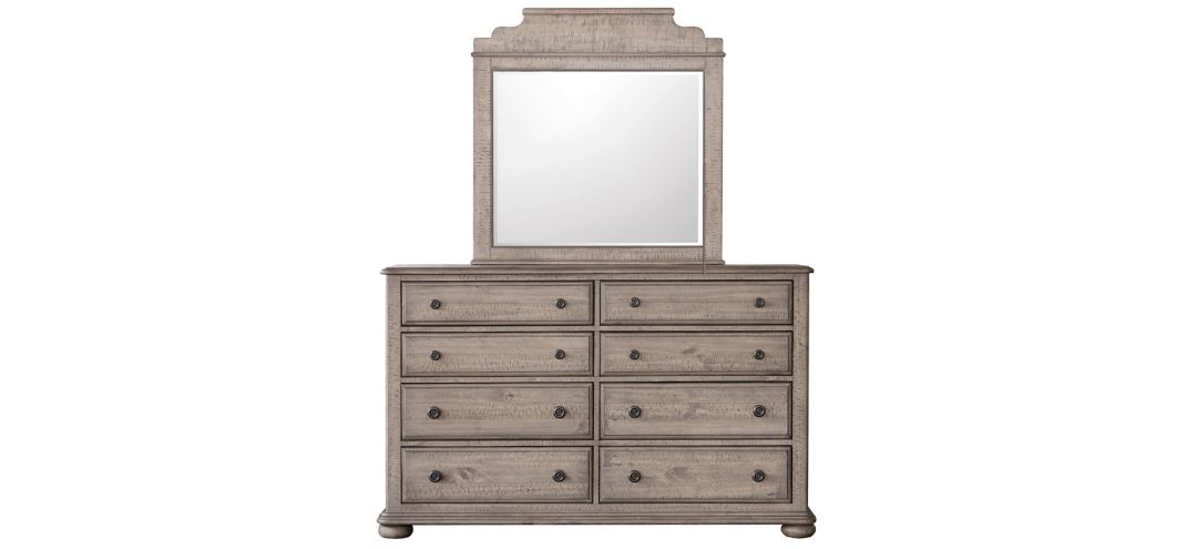Danbury 8-Drawer Dresser with Mirror