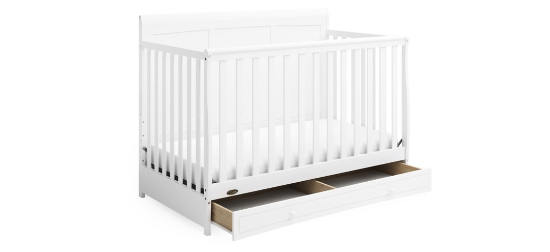 500158670 Graco Asheville 4-in-1 Convertible Crib with Drawe sku 500158670