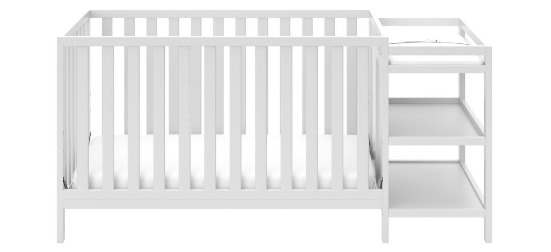 Pacific 4 in 1 Convertible Crib & Changer