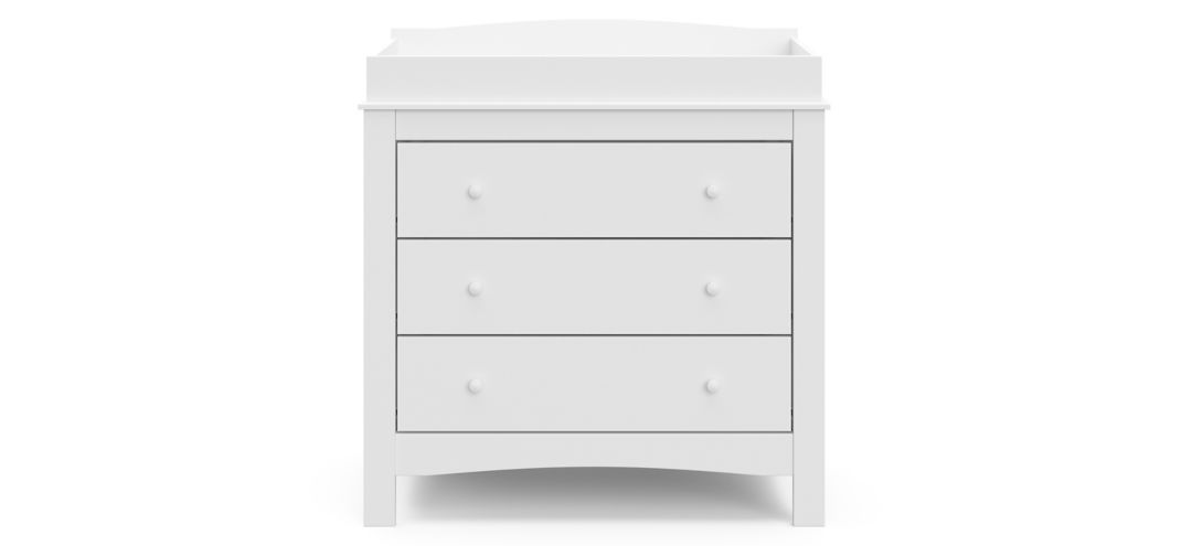 542215010 Nolan 3-Drawer Chest w/Topper sku 542215010