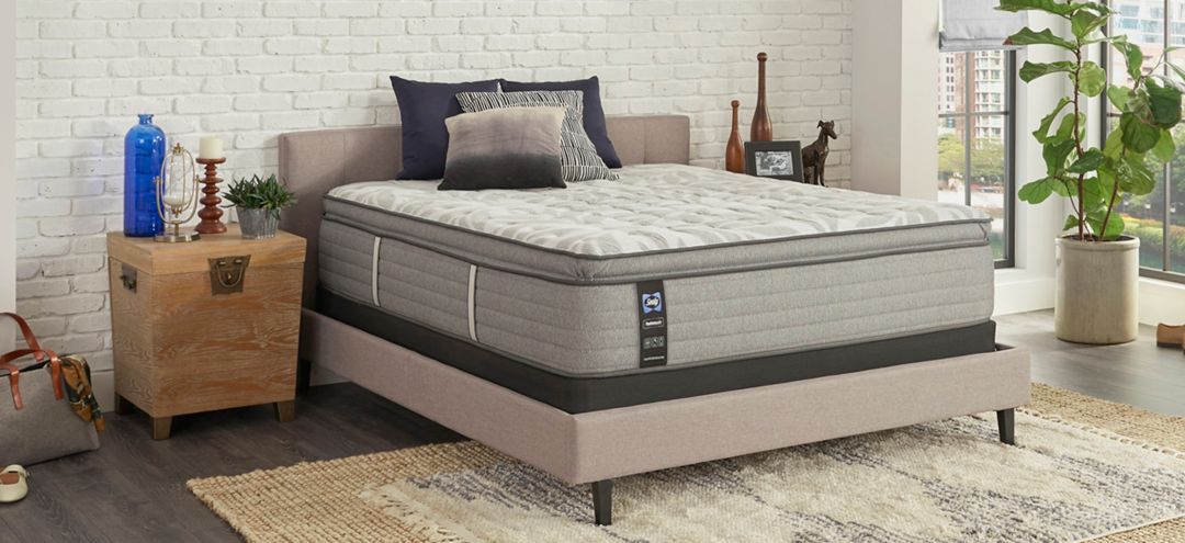 Sealy Posturepedic Mohegan Bluffs Medium Euro Pillow Top Mattress