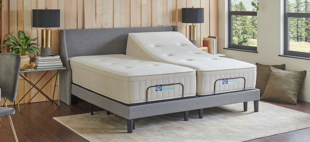 Sealy Naturals Medium Hybrid Mattress - Split King Set