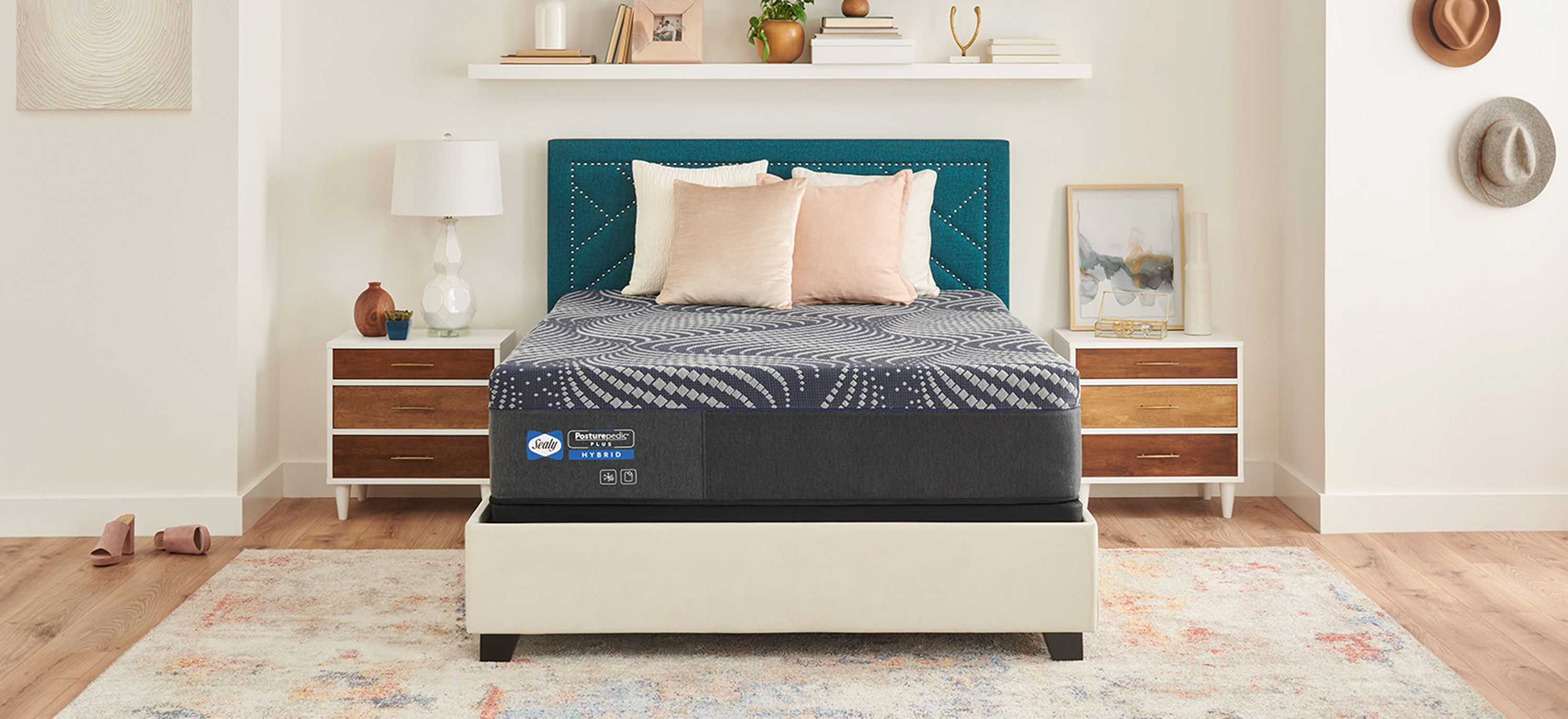 Sealy Posturepedic Mohegan Bluffs Medium Euro Pillow Top Mattress ...