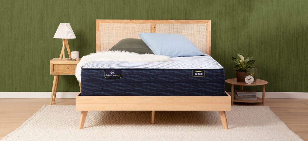 477293080 Serta iComfortECO™ S40HD Plush Hybrid Mattress w sku 477293080