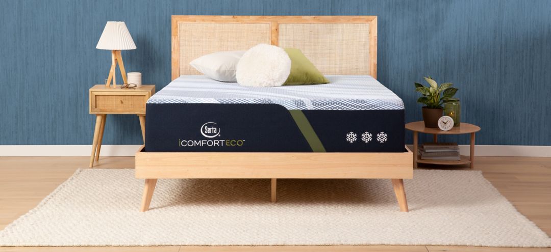 480240460 Serta iComfortECO™ F40HD Medium HD Memory Foam M sku 480240460