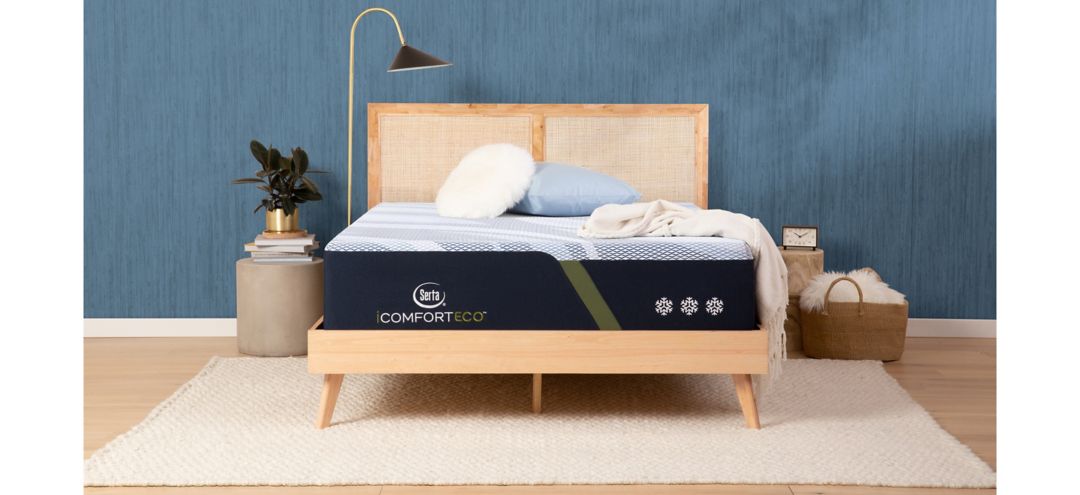 Serta iComfortECO™ F30LTX Plush Memory Foam Mattress with Natural Latex