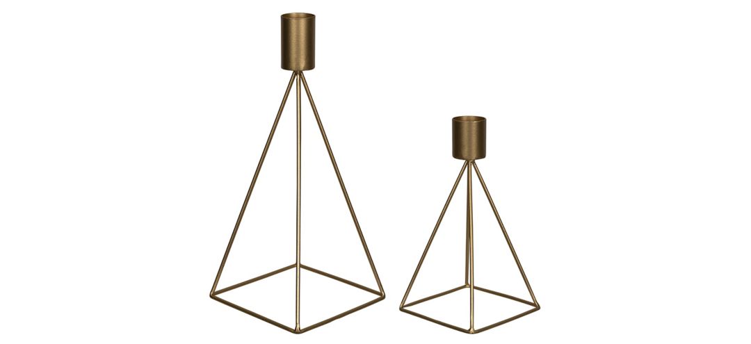 S43932 Celebrity Style Candle Holders Set of 2 sku S43932