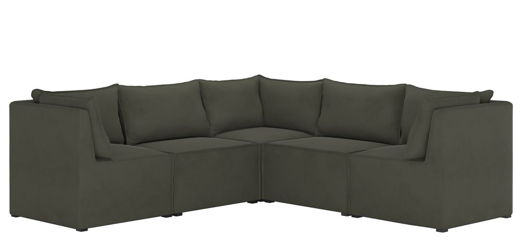 297287540 Stacy III 5-pc. Symmetrical Sectional Sofa sku 297287540