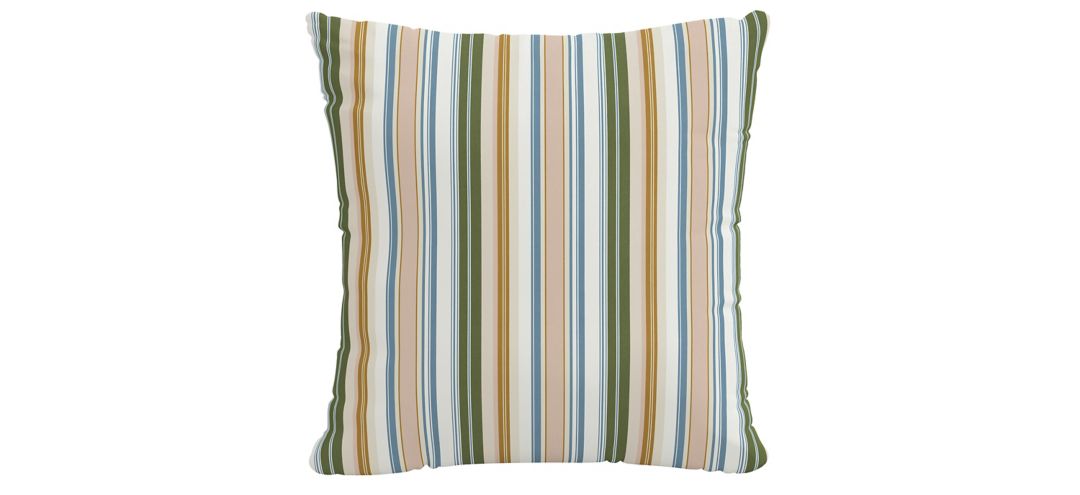 18 Outdoor Serape Stripe Pillow